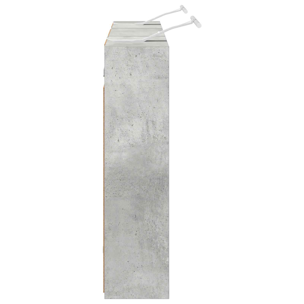 Produktbild för Badrumsskåpsset 3 pcs 126 x 16 x 62.5 cm Konstruerat trä