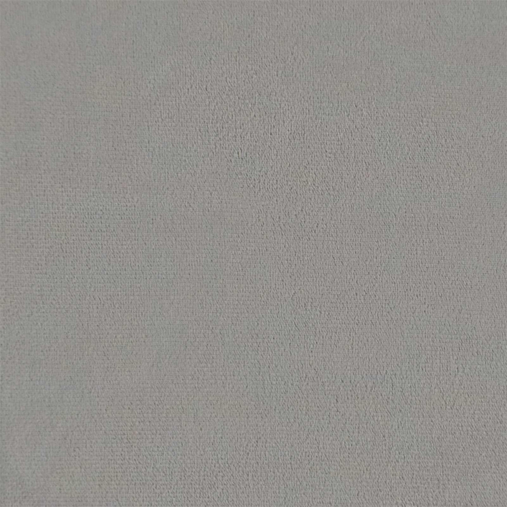 Produktbild för Sängram med madrass med huvudgavel Ljusgrå 80 x 200 cm Sammet