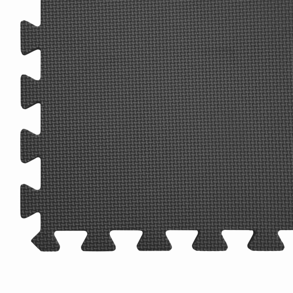 Produktbild för Pool grundmatta 6 pcs Svart 2,16 ㎡ EVA-skum