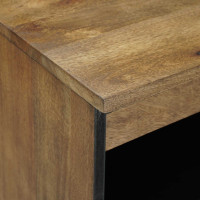 Produktbild för Sideboard med lagring Brun 60 x 33,5 x 75 cm Massivt mangoträ