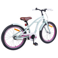 Produktbild för Barncykel 20 Tum för 6-11 år gamla Ljusgrön
