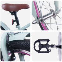 Produktbild för Barncykel 20 Tum för 6-11 år gamla Ljusgrön