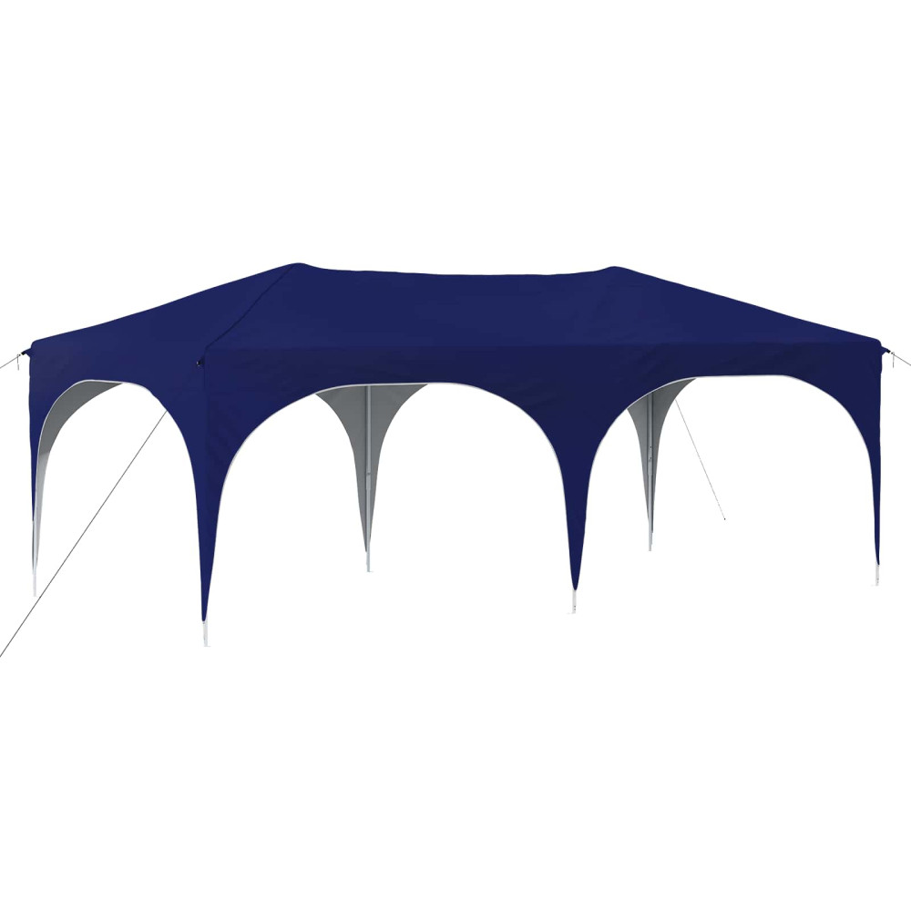 Produktbild för Pop-up Partytält 575 x 288 x 245 cm Blå Oxford Tyg