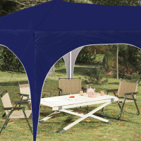 Produktbild för Pop-up Partytält 575 x 288 x 245 cm Blå Oxford Tyg