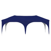 Produktbild för Pop-up Partytält 575 x 288 x 245 cm Blå Oxford Tyg