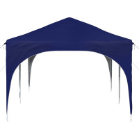 Produktbild för Pop-up Partytält 575 x 288 x 245 cm Blå Oxford Tyg