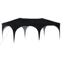 Produktbild för Pop-up Partytält 575 x 288 x 245 cm Antracit Oxford Tyg
