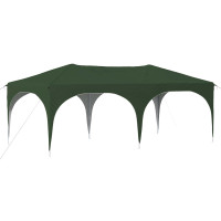 Produktbild för Pop-up Partytält 575 x 288 x 245 cm Grön Oxford Tyg