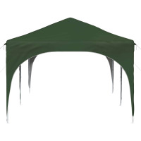 Produktbild för Pop-up Partytält 575 x 288 x 245 cm Grön Oxford Tyg