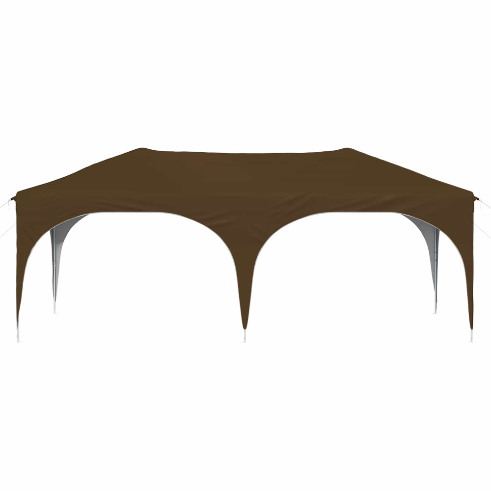 Produktbild för Pop-up Partytält 575 x 288 x 245 cm Taupe Oxford Tyg