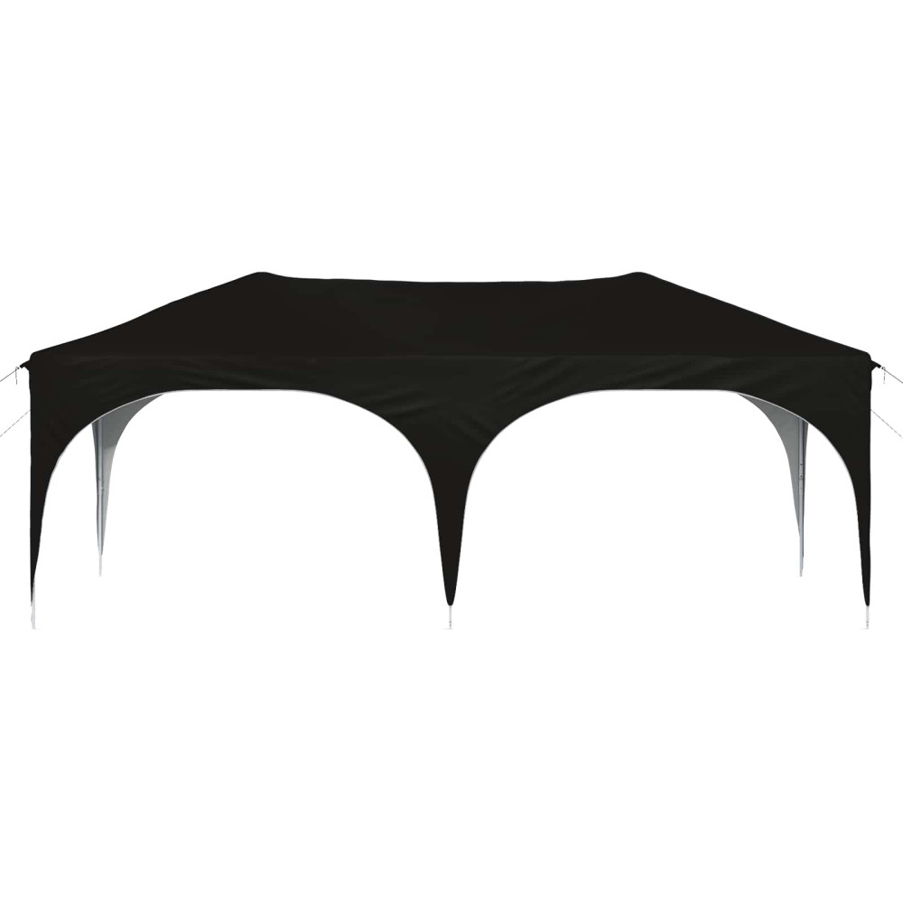 Produktbild för Pop-up Partytält 575 x 288 x 245 cm Svart Oxford Tyg
