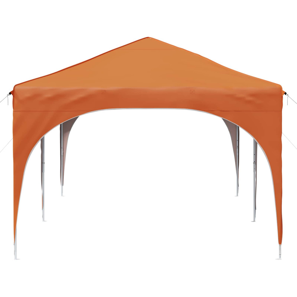 Produktbild för Pop-up Partytält 575 x 288 x 245 cm Orange Oxford Tyg