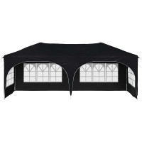 Produktbild för Pop-up Partytält 575 x 288 x 245 cm Antracit Oxford Tyg