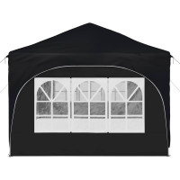 Produktbild för Pop-up Partytält 575 x 288 x 245 cm Antracit Oxford Tyg