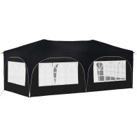 Produktbild för Pop-up Partytält 575 x 288 x 245 cm Antracit Oxford Tyg