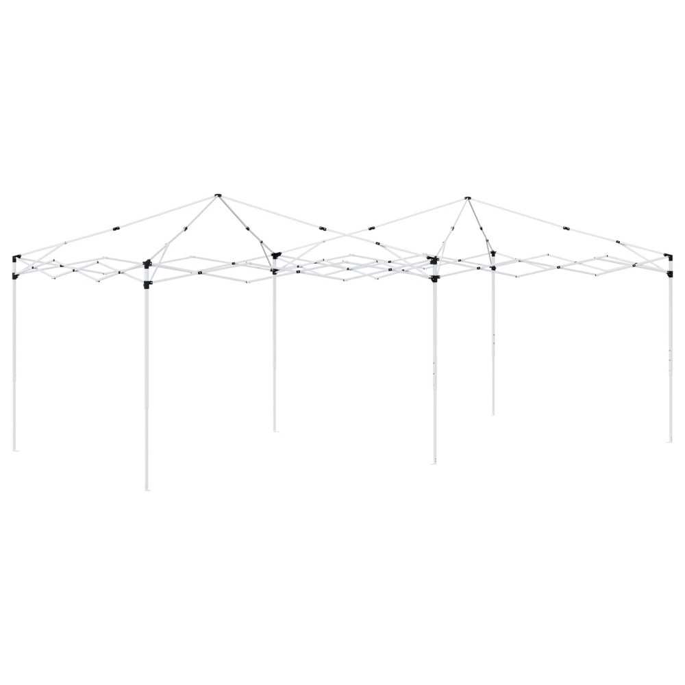 Produktbild för Pop-up Partytält 575 x 288 x 245 cm Terracotta Oxford Tyg