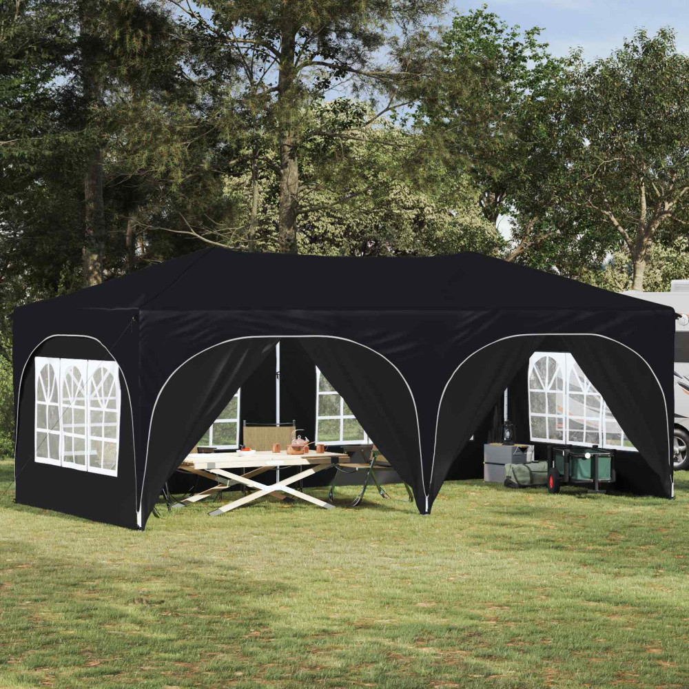 Produktbild för Pop-up Partytält 575 x 288 x 245 cm Antracit Oxford Tyg