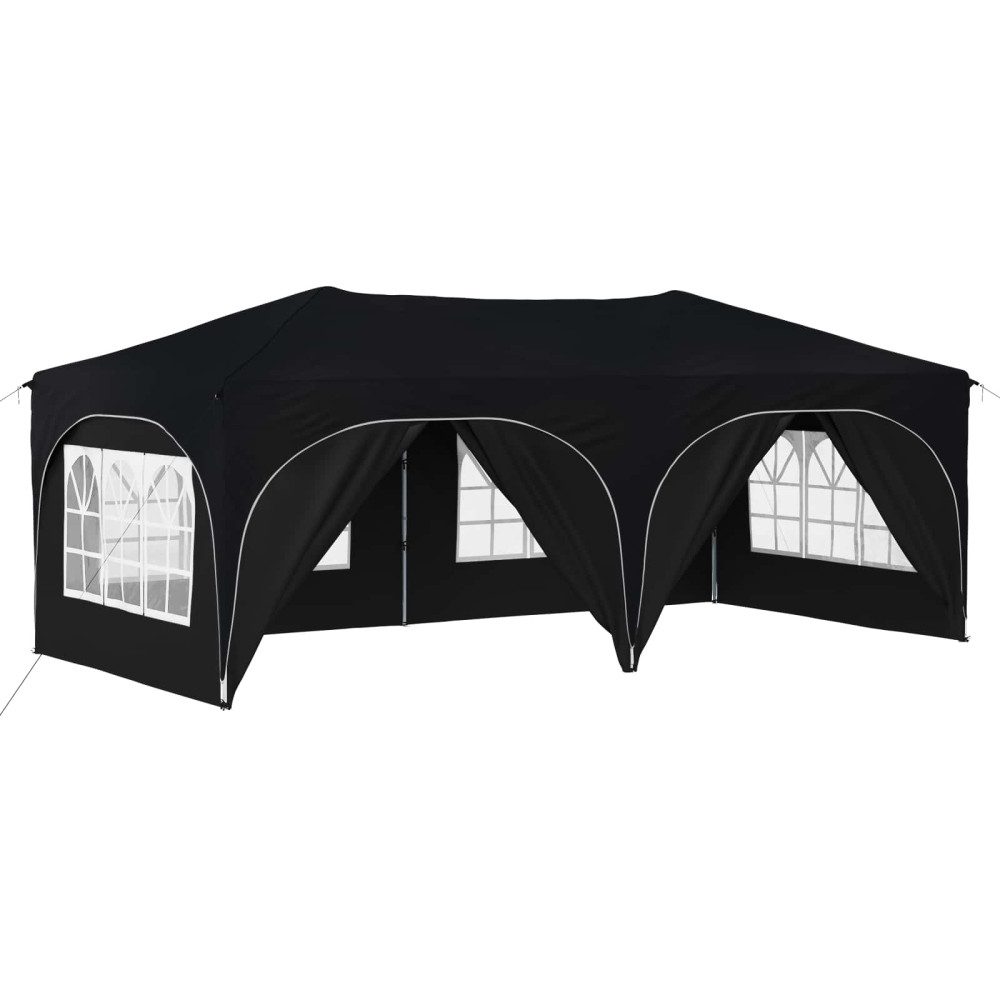 Produktbild för Pop-up Partytält 575 x 288 x 245 cm Antracit Oxford Tyg