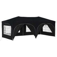 Produktbild för Pop-up Partytält 575 x 288 x 245 cm Antracit Oxford Tyg