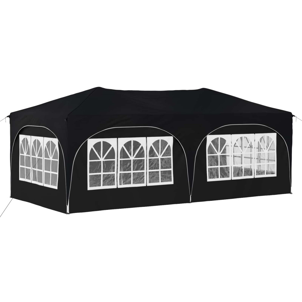 Produktbild för Pop-up Partytält 575 x 288 x 245 cm Antracit Oxford Tyg