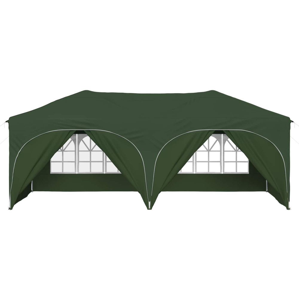 Produktbild för Pop-up Partytält 575 x 288 x 245 cm Grön Oxford Tyg