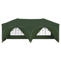 Produktbild för Pop-up Partytält 575 x 288 x 245 cm Grön Oxford Tyg