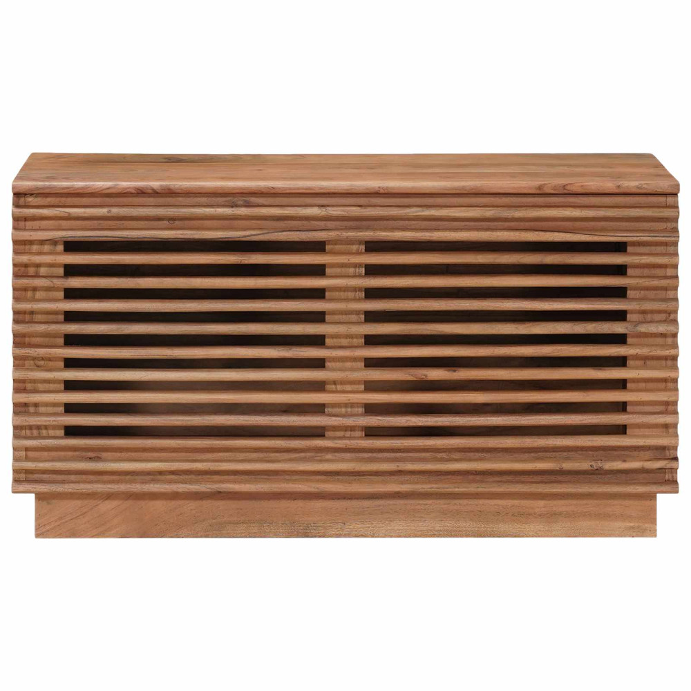 Produktbild för Förvaringslåda med lagring Naturfärg 85 x 40 x 46 cm