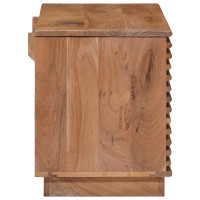 Produktbild för Förvaringslåda med lagring Naturfärg 85 x 40 x 46 cm