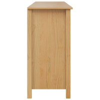 Produktbild för Sideboard HILL Honung brun 154 x 40 x 80 cm Massivt furu
