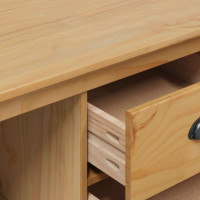 Produktbild för Sideboard HILL Honung brun 154 x 40 x 80 cm Massivt furu