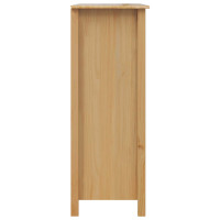 Produktbild för Vinskåp HILL Honung brun 79,5 x 40 x 107,5 cm Massiv furu
