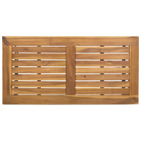 Produktbild för Utomhusbord Grå och Brun 80 x 40 x 40 cm konstrotting