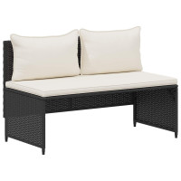 Produktbild för Utomhussoffset 4 -Seater 4 pcs 55 x 30 x 39 cm