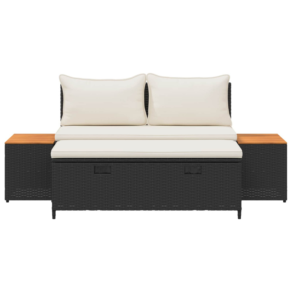 Produktbild för Utomhussoffset 4 -Seater 4 pcs 55 x 30 x 39 cm
