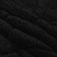 Produktbild för Sommar Duvet Svart 155 x 200 cm Mikrofiber och Teddyfleece