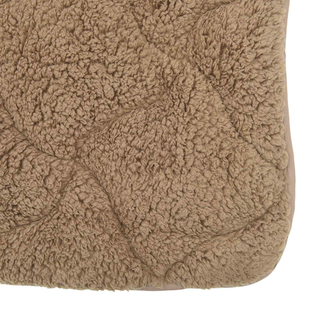 Produktbild för Sommar Duvet Taupe 200 x 200 cm Mikrofiber och Teddyfleece