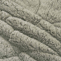 Produktbild för Vinter Täcke Ljusgrå 240 x 260 cm Mikrofiber och Teddyfleece