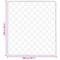 Produktbild för Vinter Täcke Rosa 200 x 240 cm Mikrofiber och Teddyfleece