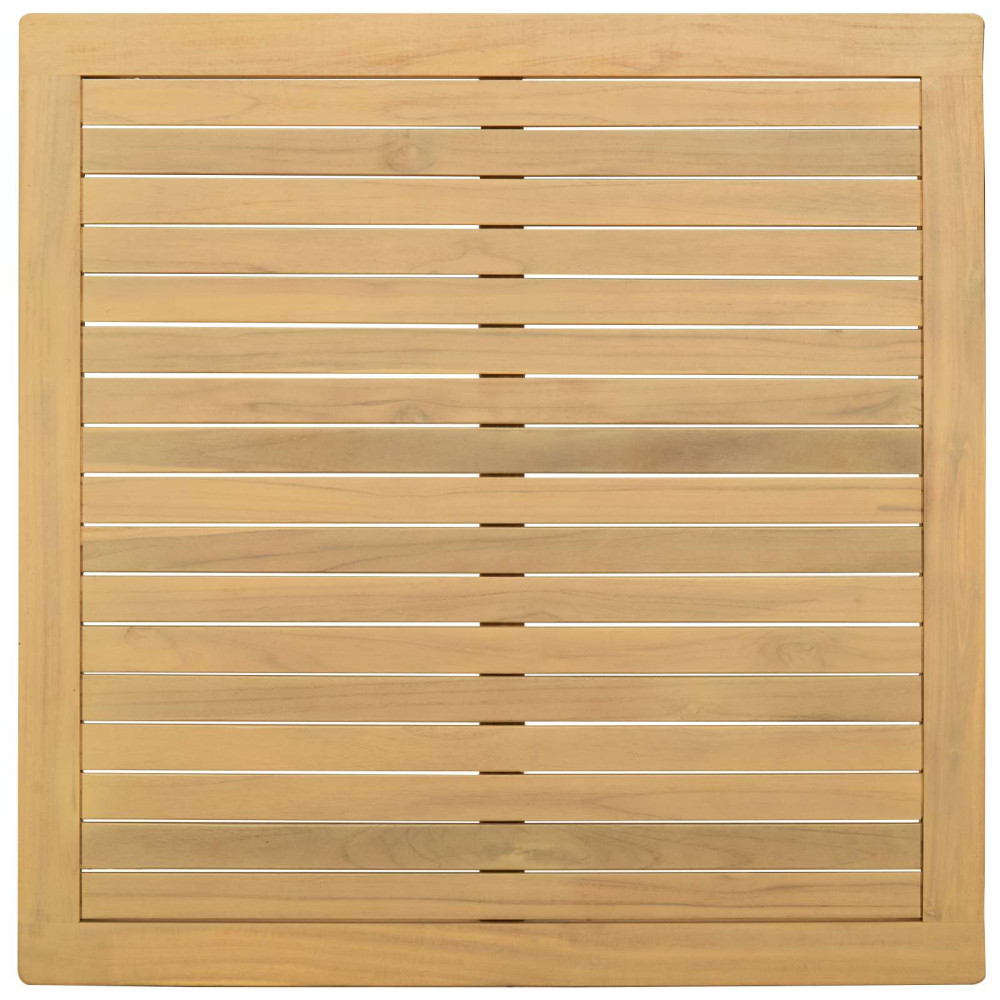 Produktbild för Kaffeebord Ljus akacia 85 x 85 x 45 cm Massivt Akaciaträ