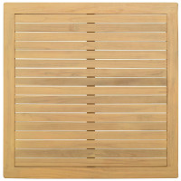 Produktbild för Kaffeebord Ljus akacia 85 x 85 x 45 cm Massivt Akaciaträ