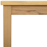 Produktbild för Kaffeebord Ljus akacia 110 x 110 x 45 cm Massivt Akaciaträ