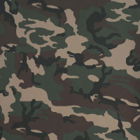 Produktbild för Justerbar golvstol Armégrön Tyg