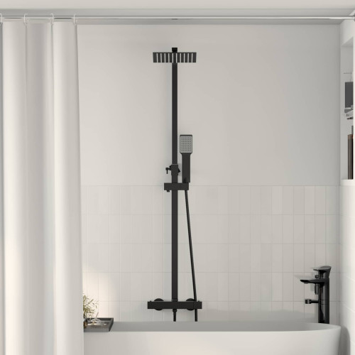vidaXL Termostatduschsystemset SS201