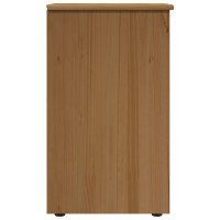 Produktbild för Skåp Honung brun 34 x 39 x 61,5 cm Massiv furu