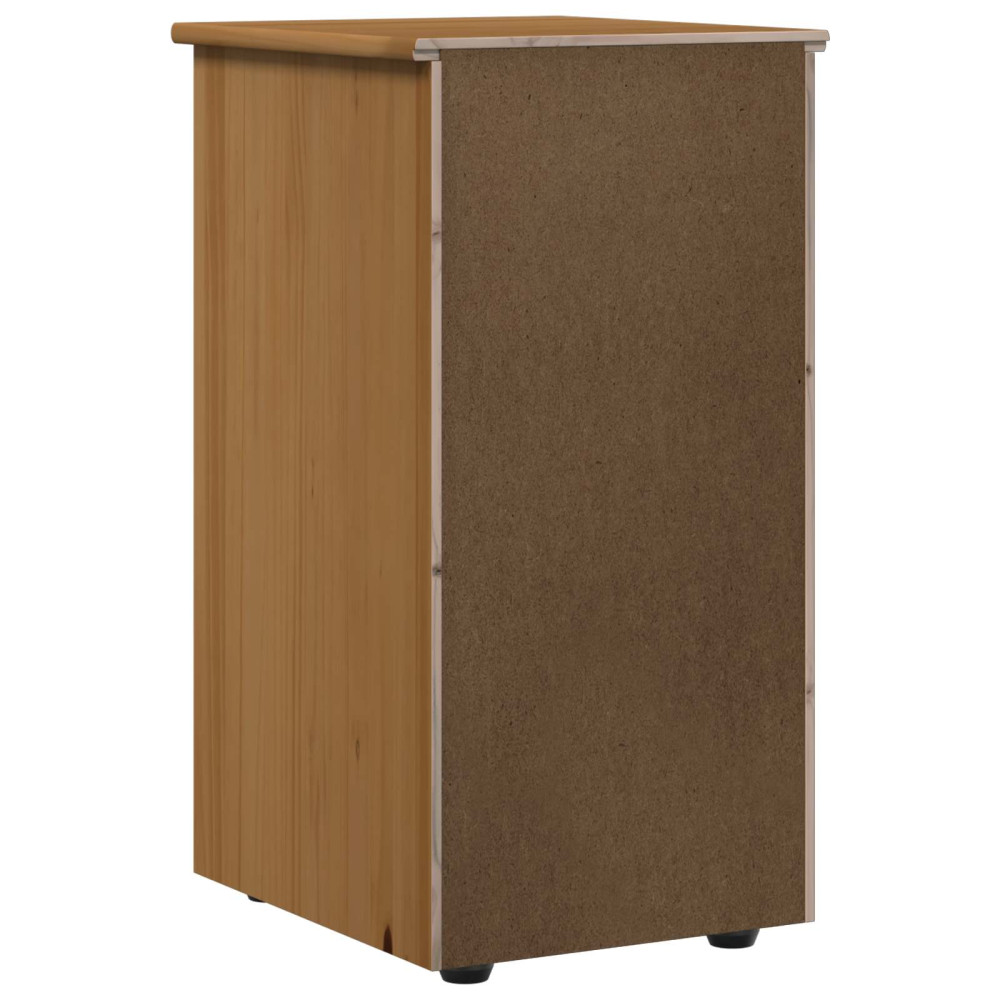 Produktbild för Skåp Honung brun 34 x 39 x 61,5 cm Massiv furu