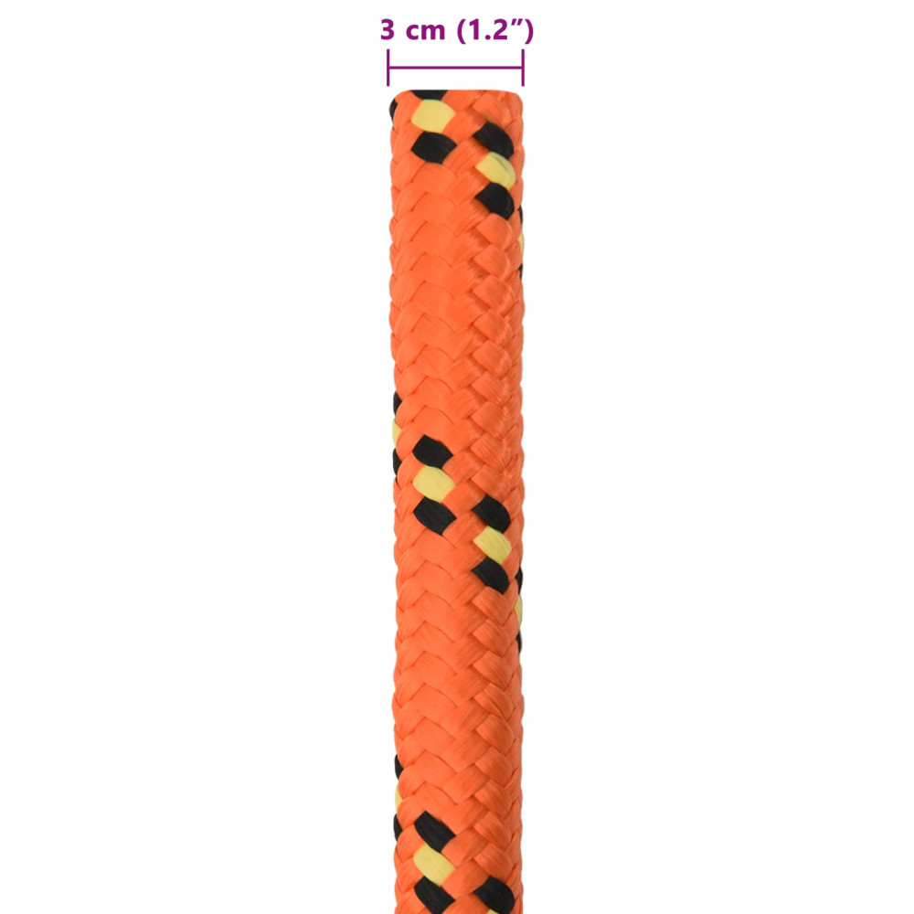 Produktbild för Båtsnöre 5 m 3 Orange PP