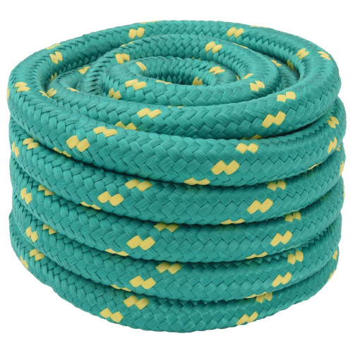 vidaXL Båtsnöre 50 m 3 Grön PP