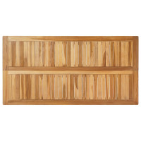 Produktbild för Barbord Naturlig 150 x 75 x 105 cm Massivt teakträ