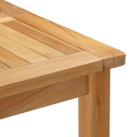 Produktbild för Barbord Naturlig 150 x 75 x 105 cm Massivt teakträ