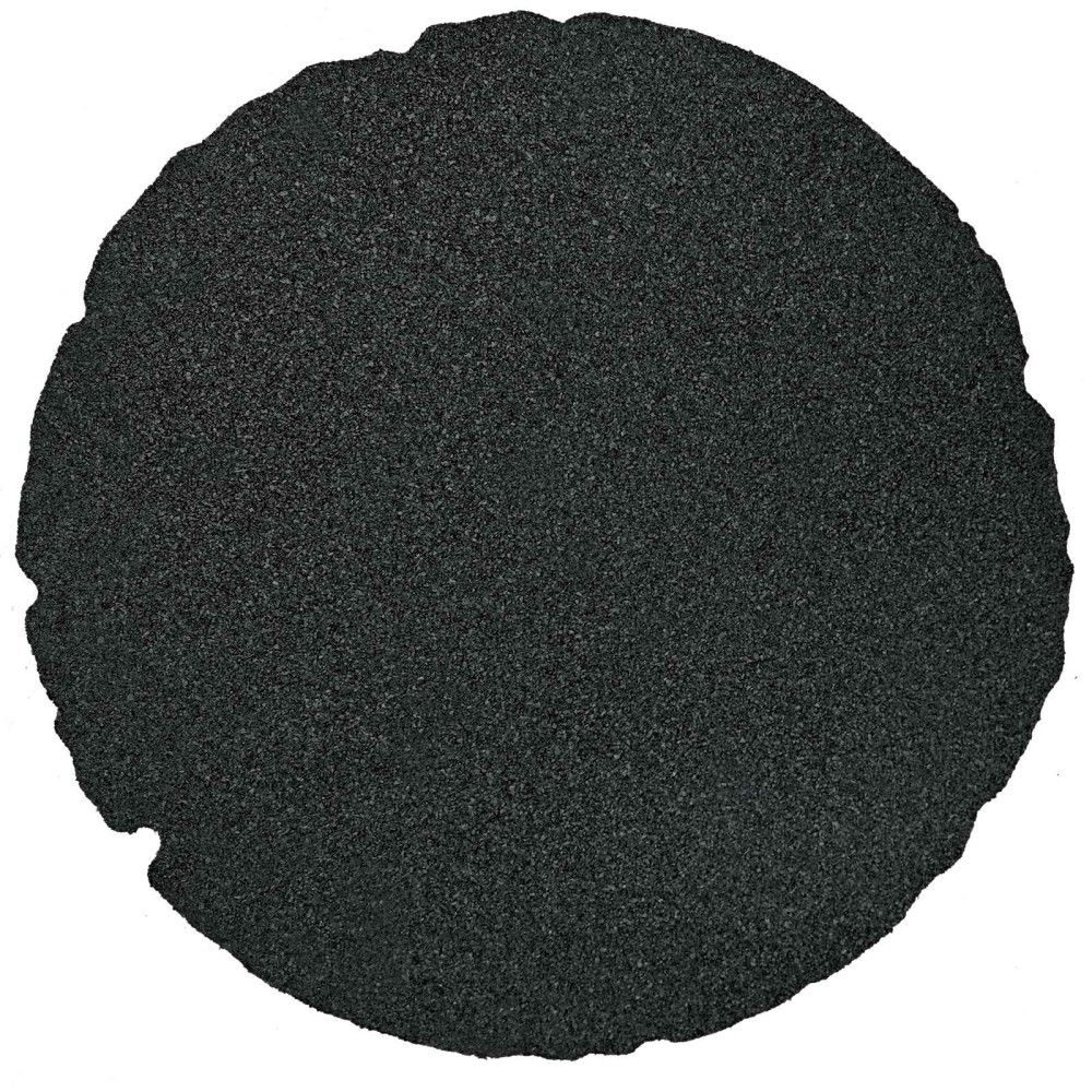 Produktbild för Stepping Stone 6 pcs Svart Ø 45 x 1,8 cm Gummi